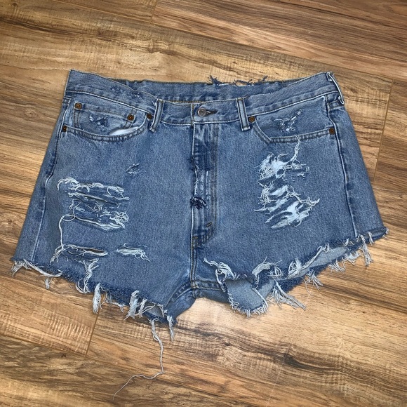 Levi's Pants - Levi’s | Festival Cutoff Distressed Boho Shorts